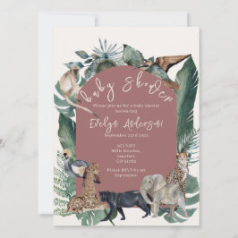 Wilde Baby showers Kaart