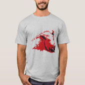 Wilde beer t-shirt (Voorkant)