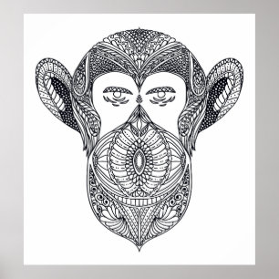 Wilde beest van de boskolom 2 poster