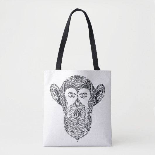 Wilde beest van de boskolom 2 tote bag (Voorkant)