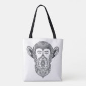 Wilde beest van de boskolom 2 tote bag (Achterkant)