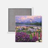 Wilde bergbloemen magneet (Voorkant / Achterkant)