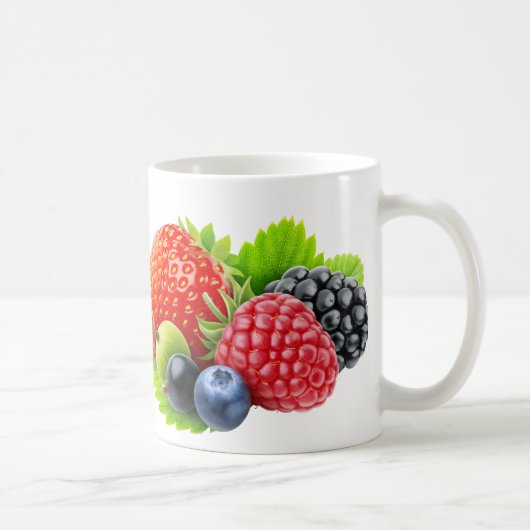 Wilde bessen koffiemok (Rechts)