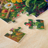 Wilde bijen in het Insect Hotel Legpuzzel (Zijkant)