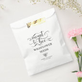 Wilde Bijenbloemzaadjes Bedankzakje (Gezegeld)