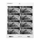 Wilde bijenkast etiket (Full Sheet)