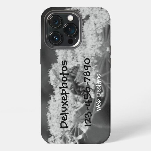 Wilde bijenkast iPhone hoesje (Achterkant)