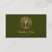 Wilde biokuikenboom, therapie, psycholoog B Visitekaartje (Voorkant)