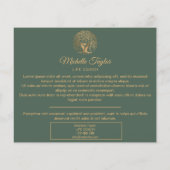 Wilde biotoop, therapie, psycholoog (Achterkant)