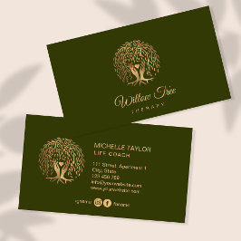 Wilde biotoop, therapie, psycholoog visitekaartje