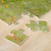 Wilde Bizons Oklahoma. Kerstgroeten Legpuzzel (Zijkant)