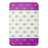 Wilde bladeren op een badmat (Voorkant Verticaal)