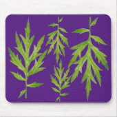 Wilde bladeren op een Muismat (1) (Voorkant)