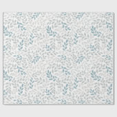 Wilde bladeren wekken cadeaupapier (Vlak)