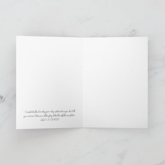 "Wilde" blanco opmerking Kaart (Binnen)