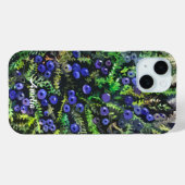 Wilde blauwe bessen Case-Mate iPhone case (Achterkant (horizontaal))