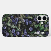Wilde blauwe kruisbessen Case-Mate iPhone case (Achterkant (horizontaal))