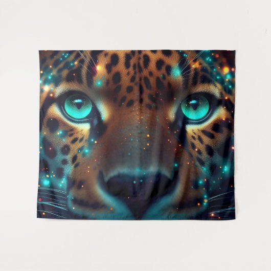 wilde blik wandkleed (Voorkant (horizontaal))