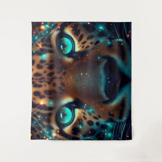 wilde blik wandkleed (Voorkant)