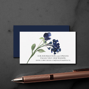 wilde bloei   Classic Blue Bohemian Flowers Websit Informatiekaartje
