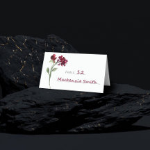 wilde bloei | Crimson Red Bohemian Garden Flowers