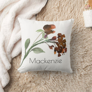 wilde bloei Terracotta Sinaasappel Boheems Custo Kussen