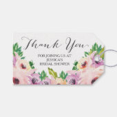 Wilde bloeiende Labels Cadeaulabel (Voorkant (Horizontaal))