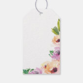 Wilde bloeiende Labels Cadeaulabel (Achterkant)