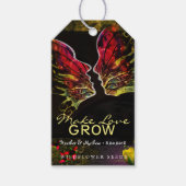 Wilde bloeiende Labels Cadeaulabel (Voorkant)