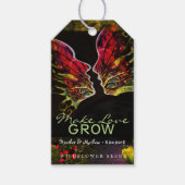 Wilde bloeiende Labels Cadeaulabel (Voorkant)