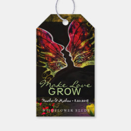 Wilde bloeiende Labels Cadeaulabel