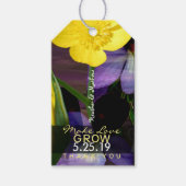 Wilde bloeiende Labels Cadeaulabel (Voorkant)