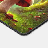 Wilde bloeiende paddenstoelen bureaumat (Hoek)