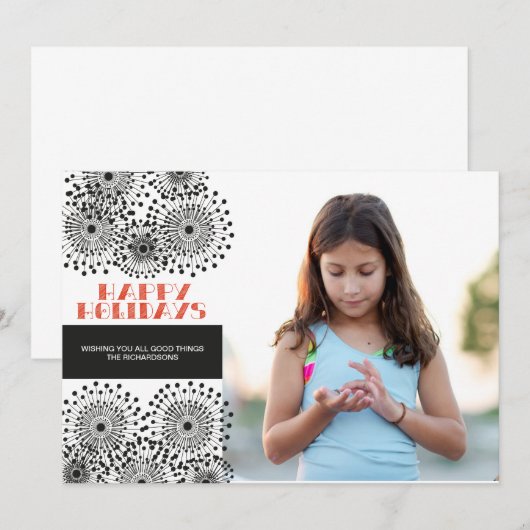 Wilde bloem (Voorkant / Achterkant)