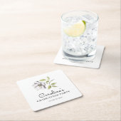 Wilde bloem 2022 Afstuderen Kartonnen Onderzetters (Insitu)