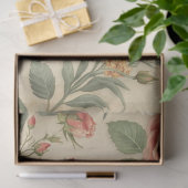 Wilde bloem & antieke roos decoupage cottagecore tissuepapier (Geschenk)