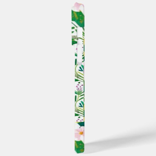 Wilde bloem Apple iPhone 14 Pro Max Hoesje (Achterkant / Links)