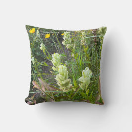 Wilde bloem Arbutus en Indian Paintbrush 2-zijdig Kussen