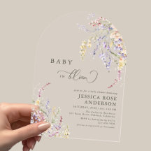 Wilde Bloem Baby In Bloom Baby Shower Boog