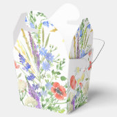 Wilde bloem bedankdoosjes (Geopend)