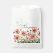 wilde bloem bedankzakje (Voorkant)