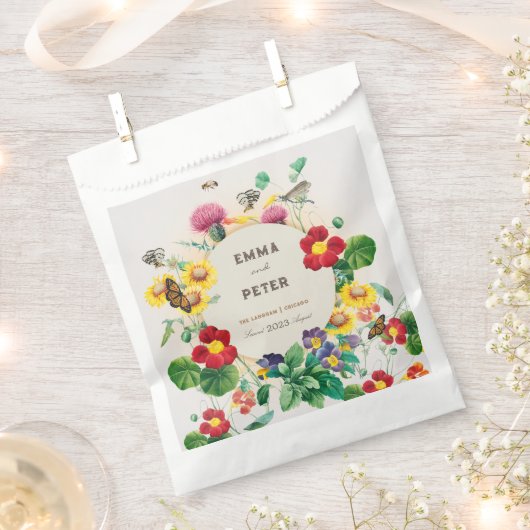 Wilde bloem bedankzakje (Geknipt)