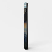 Wilde bloem, blauwe zonsondergang Case-Mate iPhone case (Achterkant/links)