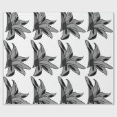 Wilde bloem Bloem Bloemig Cadeaupapier (Vlak)