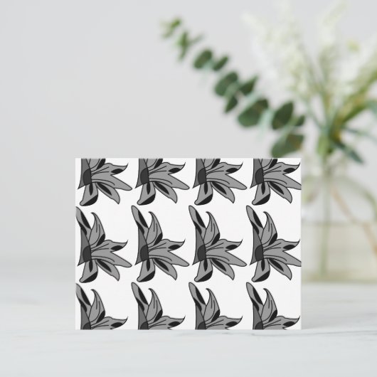 Wilde bloem Bloem Bloemisterij Briefkaart (Staand voorkant)