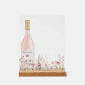 Wilde Bloem Bloemige Mom-Osa Bord (Voorkant)