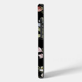 Wilde Bloem Bloemrijke Hommels | Monogram  Case-Mate iPhone Case (Achterkant / Links)