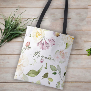 Wilde Bloem Bloemstuk Vrijgezellenfeest Bruidsmeis Tote Bag