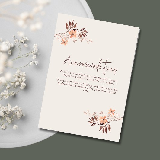 Wilde Bloem Boho Accommodatie Details Informatiekaartje