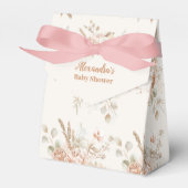 Wilde Bloem Boho Baby Shower Bedankdoosjes (Voorkant Zijde)
